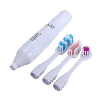 Babamu Electric Massage Toothbrush 3 in 1 - Sikat Gigi Elektrik 3 Macam Sikat