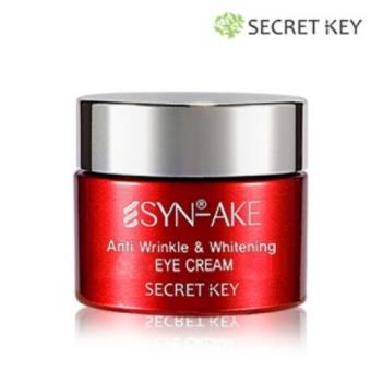 Secret Key Syn Ake Whitening and Anti wrinkle Eye Cream - 15gr
