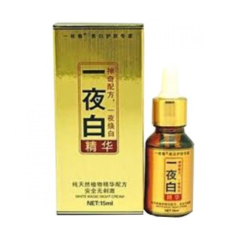 Magic Serum Vitamin Wajah - Gold Serum White Night Magic Korea - Serum Korea 15ml