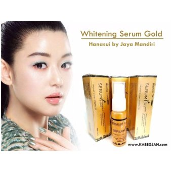 Hanasui Cosmetics by Jaya Mandiri Serum Whitening Gold (BPOM) - 20 ml