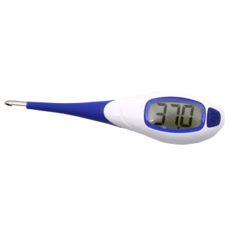 Digital Fast Thermometer Color Soft Electronic - Biru