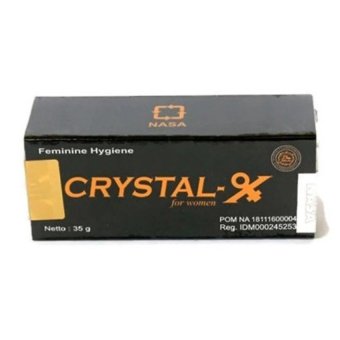 Crystal X Herbal Obat Keputihan dan Perapet Kewanitaan Original - 1 Pcs