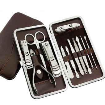 Personal Art Stainless Steel Personal Manicure Set & Pedicure Set, Travel & Grooming Kit with Free Delicate Case