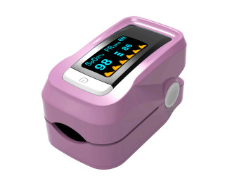 Acediscoball Finger Oximeter Portable edical Pulse Blood Oxygen SpO2 Monitor PR Heart Rate Moniter LED display Handheld Portable (Pink) - intl