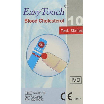 Easy Touch Test Strips Cholesterol - Strip Tes Kolesterol