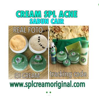 Paket Cream Spl Pencerah Wajah -Sabun Cair.Cream Siang .Cream Malam .Anti Iritasi .Serum -1Paket