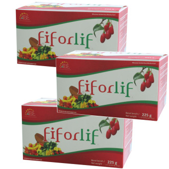 Fiforlif - Solusi Perut Buncit, Fiber & Detox Alami Kaya Nutrisi Jaminan 100% Asli - Isi 3 Box