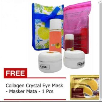 Cream HN - Paket Cream hn 30 Gram Perawatn Wajah + Gratis Collagen Crystal Eye Mask - Masker Mata  