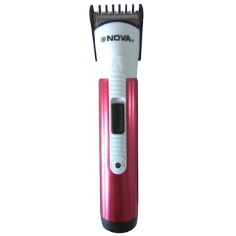 Alat Cukur Rambut Kumis Jenggot Nova 405 Bisa Di Cas /Nova Hairclipper - Pink