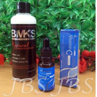 Black Magic Conditioner BMKS Conditioner 250ml BPOM - Serum Vitamin C + Collagen By Jaya Mandiri BPOM Biru - 1 Botol