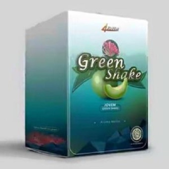 4Jovem Green Shake Detoks Pembersih Usus Serat Pelangsing - 100 Gram