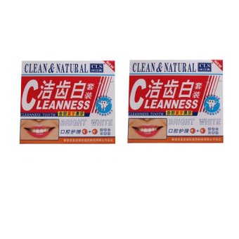 Clean & Clear- Clean & Clear Herbal Pemutih Gigi Jepang ? 2 Paket,