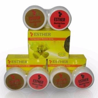 Cream Esther For Acne AB + Soap - Esther AB untuk jerawat Plus Sabun - 1 set