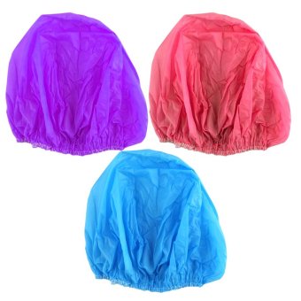 Beau Hair Shower Cap Polos Warna 1 pcs - Multicolor
