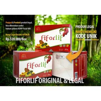 2 Box Fiforlif Original Surabaya Diet Detox Herbal Pelangsing Perut Hancurkan Lemak