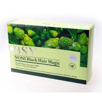 Shampoo BSY Noni Black Hair Magic BPOM ( Isi 20 Sachet )