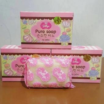 Fortune - Pure Soap by Jellys - Sabun Pemutih Muka Dan Badan berhologram - 100 gram - 1 Pcs