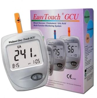 Easy Touch GCU 3 in 1 - Gula, Asam Urat, dan Cholesterol
