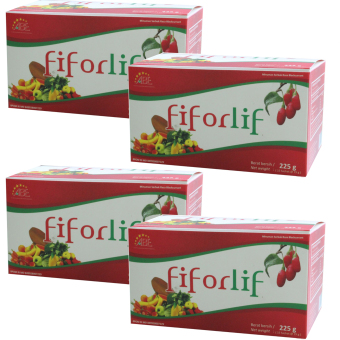 Fiforlif - Merampingkan Perut Buncit, Fiber & Detox Alami Jaminan 100% Asli - Paket 4