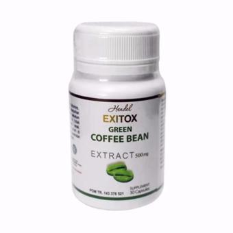 Green Coffee Bean Hendel Exitox - Obat Pelangsing Badan Bpom.