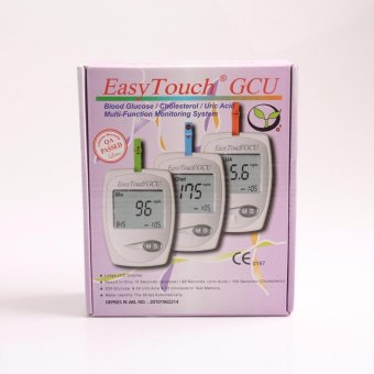 Easy Touch Alat Cek Darah Gula Darah, Kolestrol dan Asam Urat