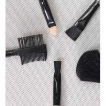 Babamu Kuas Kosmetik Make up - Cosmetic Makeup Brush Set isi 5 pcs - Merah