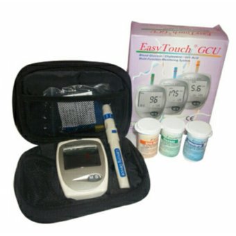 Easy Touch GCU 3in1 Alat Cek Kolesterol Gula Darah Asam Urat