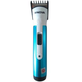 Alat Cukur Rambut Kumis Jenggot Nova 405 Bisa Di Cas /Nova Hairclipper - Biru