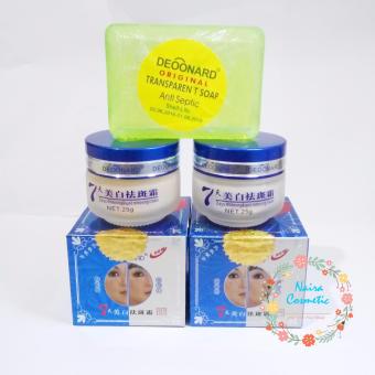 Cream Deoonard Original Blue 7 Days - Paket Cream Deoonard Blue + Sabun Anti Septic