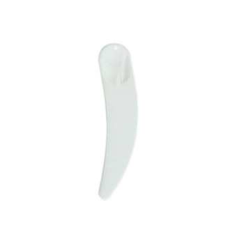 Velishy Mask Plastic Spoon Mini Disposable White 10 pcs
