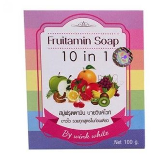 Wink White - Fruitamin 10 in 1 Soap - 10 Buah dalam 1 Sabun
