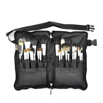 2016 hot brand MSQ professional 32 pcs goat hair. high quality makeup brushes SetWith belt bag for fashion beauty(Black)  