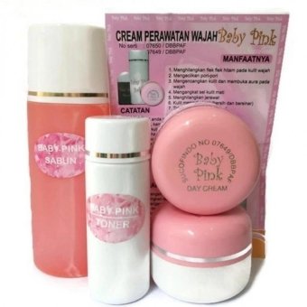 Baby Pink Cream Sucofindo Original - Cream Perawatan Wajah - 30gram
