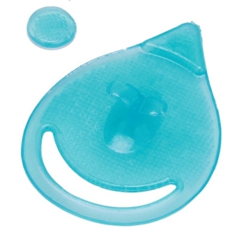 Bluelans Silicone Gel Facial Cleaning Pad Nose Blackhead Remover Brush Pore Cleaner Blue
