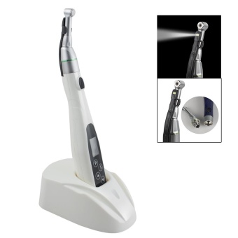 Vinmax Dental LED Wireless Mini 16:1 Reduction Contra Angle Endo Motor Root Canal Treatment Root Canal Apex Locator CE FDA (White) - intl