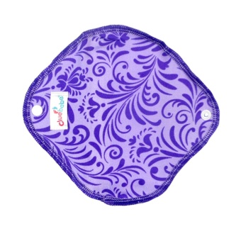 Cluebebe Pantyliner - Pembalut Kain Cuci Ulang - Marble Violet