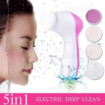 Emyli Alat Facial Wajah elektrik 5 in 1 / Face Beauty Care Massager 5 in 1