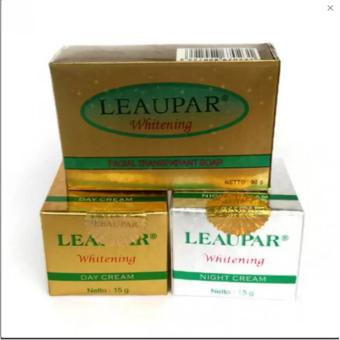 Cream Paket Leaupar Original Siang Malam Plus Sabun