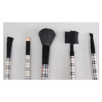 Babamu Kuas Kosmetik Make up - Cosmetic Makeup Brush Set isi 5 pcs - Putih
