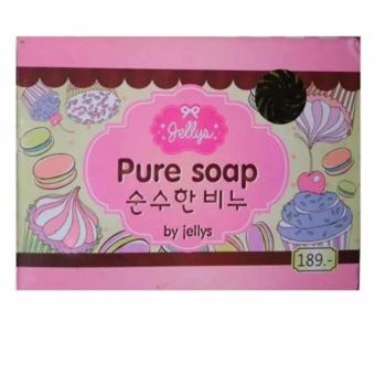 Original Pure Soap by Jellys - Sabun Pemutih Muka Dan Badan 100gr