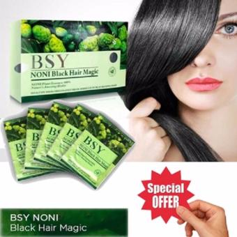BSY NONI BLACK HAIR MAGIC - SAMPO PENGHITAM RAMBUT(5pcs)