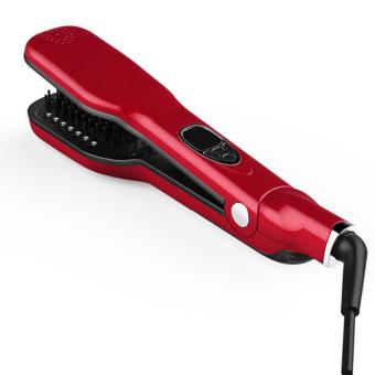 Steam Comb Straightening Hair Irons Automatic Straight Hair Brush With LCD Display Electric Fast Hair Straightener Tool New - intl