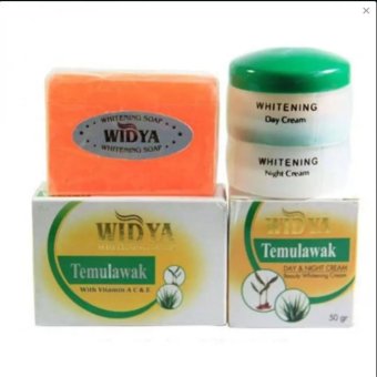 [BPOM] Paket Cream Widya 3 in 1 BPOM Temulawak Whitening Cream (3in1) Original