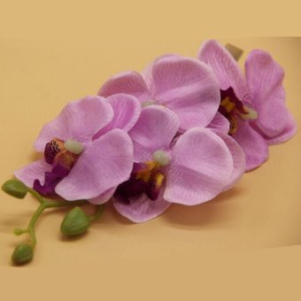 Ai Home Bohemia Flower Hair Clip Women Hairpin Bridal Party Hair Accessories (Purple) - intl
