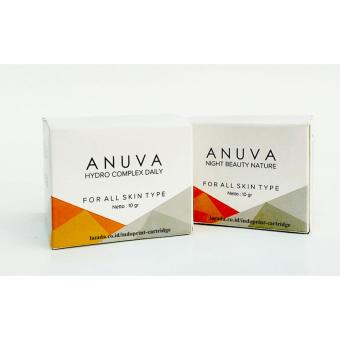 ANUVA PAKET CREAM - HYDRO COMPLEX DAILY (Day Cream) dan NIGHT BEAUTY NATURE (Night Cream) - Cream Pelembab Wajah - Cream Pemutih Wajah