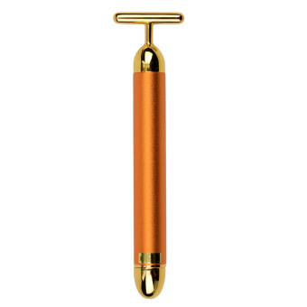 Ckeyin Beauty Bar 24K Facial Roller Pen pijat Kulit (Gold)