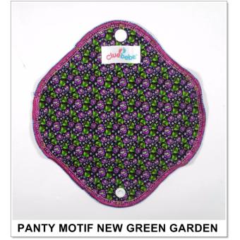 Cluebebe Pantyliner Motif- Pembalut Kain Cuci Ulang - New Green Garden