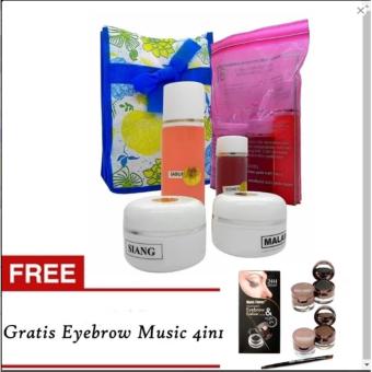 Cream HN 30 Gram Original +Paket Cream Hn Perawatan Wajah Gratis Collagen Crystal Eye Mask - Eyebrow Music 4in1 