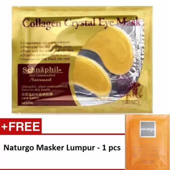 Collagen Crystal Eye Mask 1 Pcs Free Naturgo - Masker Lumpur 1 Pcs