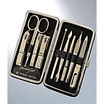Three Seven (777) Travel Manicure Grooming Kit Nail Clipper Set (9 PCs, 343BEXG), MADE IN KOREA, SINCE 1975 - intl